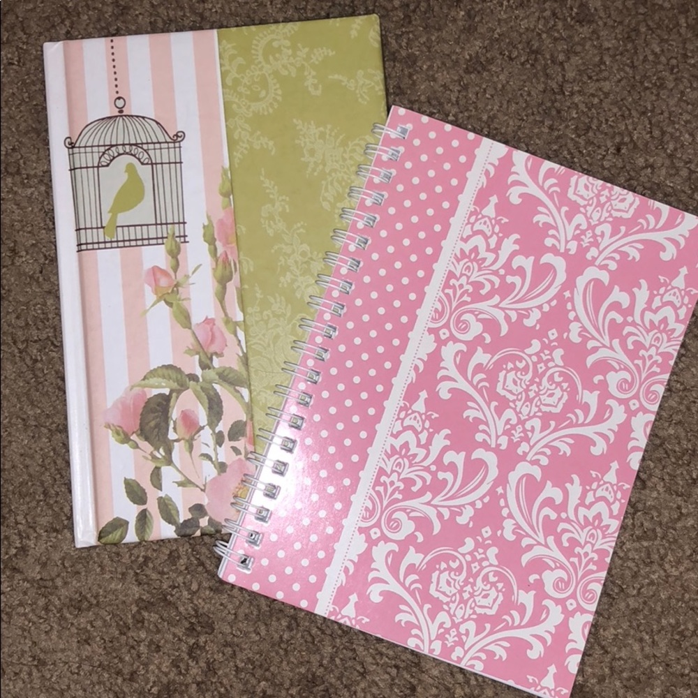 Two Cute Notebooks Never Used